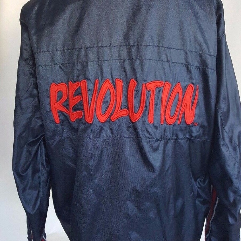 NEW ENGLAND REVOLUTION MLS Soccer Jacket Size XL